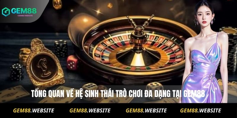 Tổng quan về hệ sinh thái trò chơi đa dạng tại Gem88