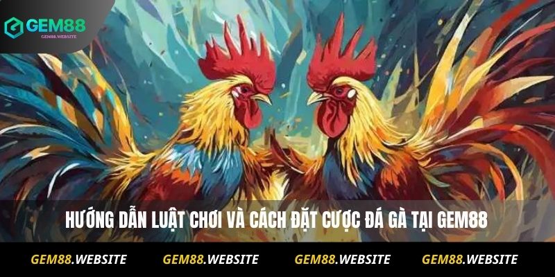ĐÁ GÀ 2 Hướng dẫn luật chơi và cách đặt cược đá gà tại Gem88