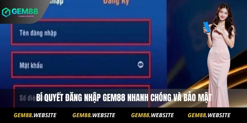  Bí quyết đăng nhập Gem88 nhanh chóng và bảo mật
